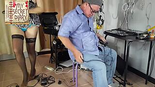 Office Domination Boss Drills Secretary in Pussy and Mouth Blowjob.