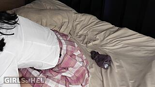 Hey, check this real amateur tape with Zaya ofHel. She's fingering her tight ass for Wmaf anal fun.