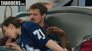 Stepdaughter, is this why they call football a contact sport?