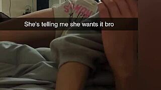 my cheating college girlfriend got fucked on snapchat to pay off a debt, leaving me cucked and covered in cum