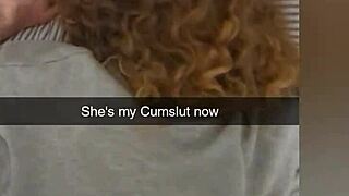 College girlfriend cheats and gets fucked on Snapchat