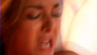 I was watchin' this hardcore college scene with handjobs, piercings, doggystyle blowjobs, and facials, but it got all cum-filled