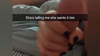 my cheating college girlfriend got fucked on snapchat to pay off a debt, leaving me cucked and covered in cum