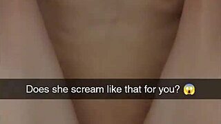 my cheating college girlfriend got fucked on snapchat to pay off a debt, leaving me cucked and covered in cum