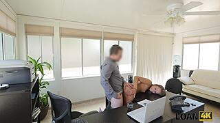 I saw this guy use a young student as his office toy.