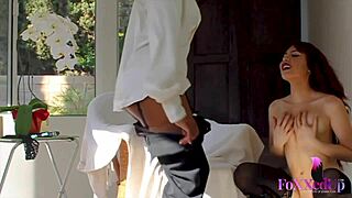 Brace for Jenna Foxx diving deep into wild muff action with intense heat