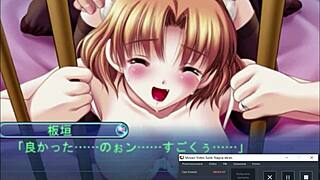 cute blond cheerleader in itagaki's short movie part 2