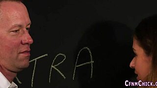 Student dominas, wanna see how we tug cum from guys in uniform?