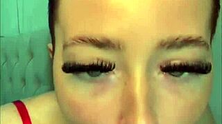 british exchange student squirts hard in solo play!