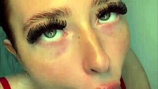 british exchange student squirts hard in solo play!