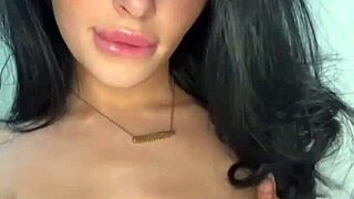 american exchange student explores solo play with toys in intimate college pov session