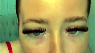 british exchange student squirts hard in solo play!