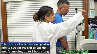 Nurse and student in hot scene in dorm room
