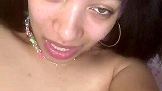 tiny 18-year-old mixed slut plays with herself just for you