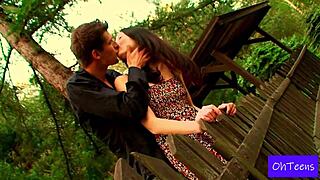 Kattie and Kristof share an unexpected moment in their dorm