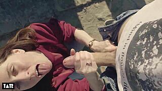 Amateur Whore Craves Cock For Outdoor Deepthroat With Random Stranger