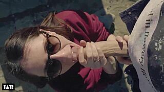 Amateur Whore Craves Cock For Outdoor Deepthroat With Random Stranger