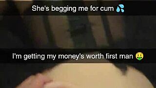 Yo, real cheating milf Richelle Rose fucked to pay debt on Snapchat! 😱