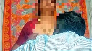Indian Teacher Kissing Student in Private