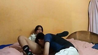 mi hermanastra colegiala begs for deepthroat and wild masturbation in crazy positions