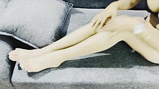 Indian teen model delivers stunning solo fingering show