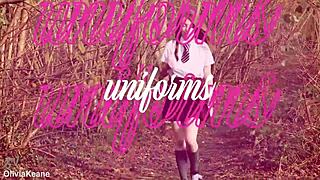 Teacher And Head Girl Dominate Student With Flashing Tits