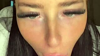 Horny british girl plays solo with toys in vivid pov webcam session