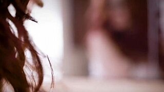 Tricky lesbian date with Mary Moody and Sabina Rouge licking passionately.