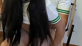 Fuck me now, classroom’s empty, schoolgirl drilled without condom. 18yo already wild in real homemade vid 😈
