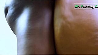 Ebony Patient Sucks Doctor’s Big Cock in Hospital Exam Room