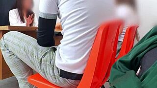 Mexican teacher tests students in class, demanding their bodies to pass the subject