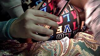 stepsister cheats on boyfriend, bangs stepbrother’s college friend with tight wet pussy