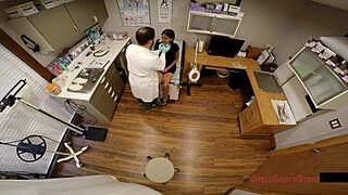 Mandatory Physical for Cute Student Yesenia Sparkles with Small Tits by Doctor Tampa!