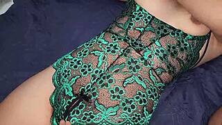 Sexy madrastra drains hijastro with intense wet action