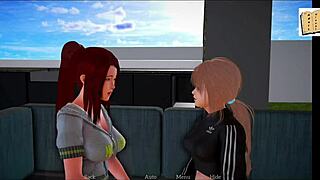 my new family game with redhead teen ass