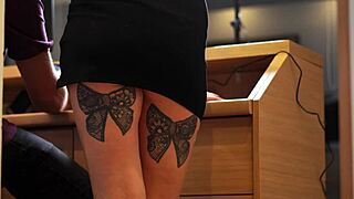 Horny redhead stepsister gets pounded hard during steamy shower scene