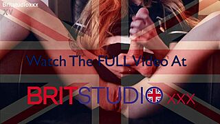 British student nurse casually guides you to wank and cum for her