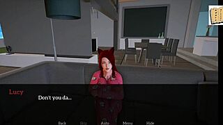 my new family game with redhead teen ass