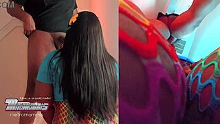 This thick college girl gags on a huge cock at audition. She goes balls deep, sucking hard for the role!