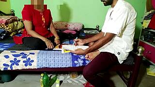 Master ji's hardcore lesson to 18-year-old Indian MILF