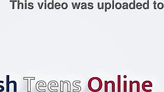 British University Student Gives Wild Blowjob