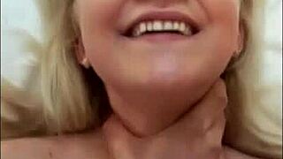 Blonde Teen Squirting Orgasm with Monster Cock Missionary