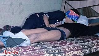 Step Sister Sex Video! Indian Desi Girl Dominated Hard!