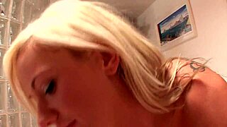 blonde cutie kaylee hilton’s big tits rocked hard on all fours!