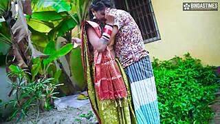 Young housewife gets naughty with her new husband's brother