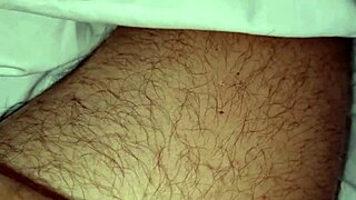 Skinny nerd gets off in homemade video with roommate