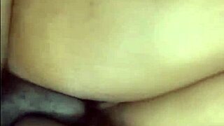 Man, this African teen gets slammed hard and filled with cum in her tight pussy