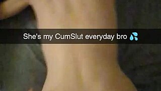 cheating milf Richelle Rose gets pounded daily on Snapchat in rough doggy style.