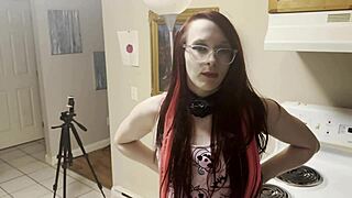Stepdad spares stepdaughter's secret in exchange for a wild night