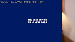 Alternative British red-haired teen gets teased and stimulated